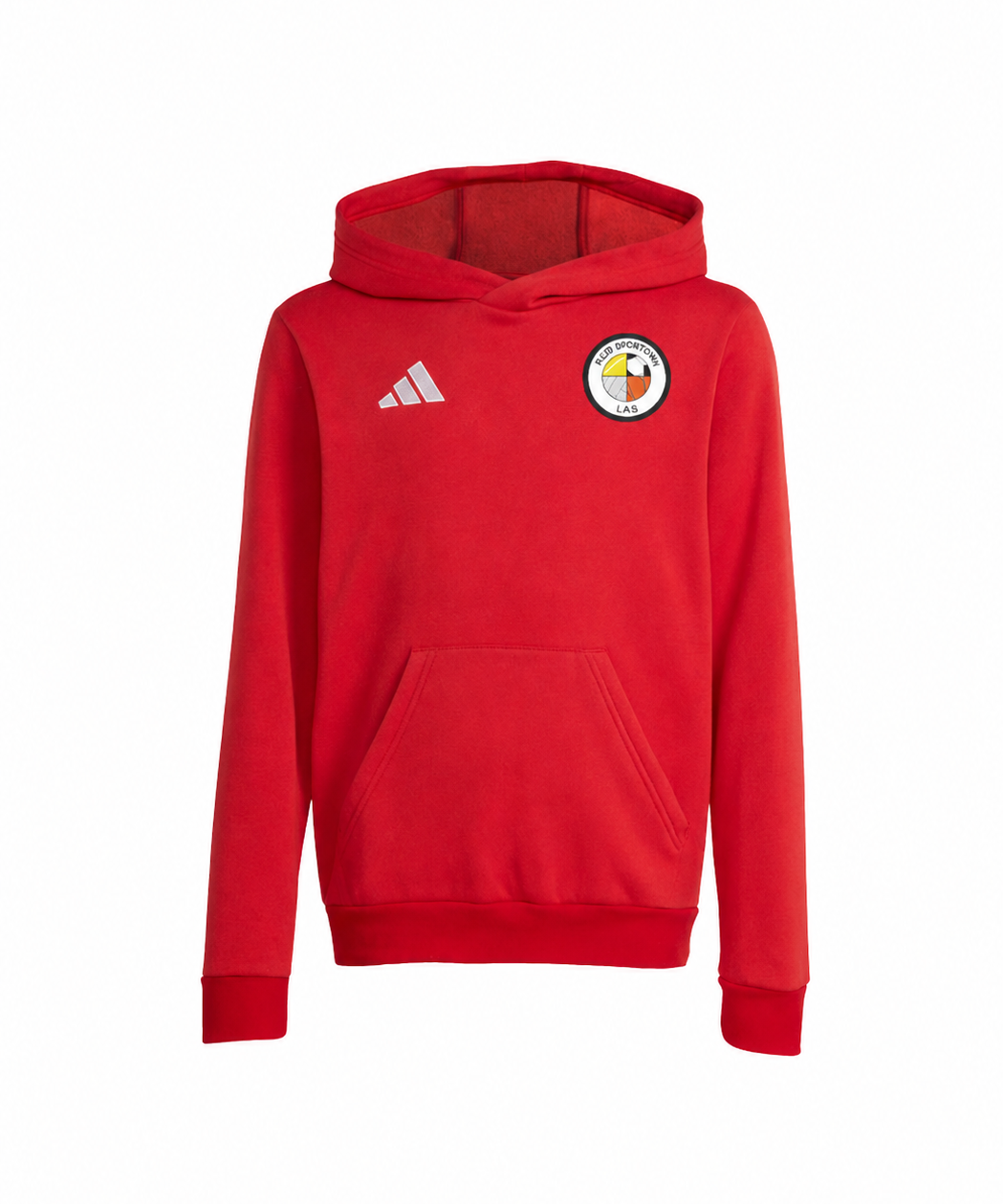 Bluza Bawełniana Nierozpinana Entrada 26 Hoody (Czerwona)
